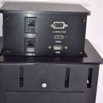 conference table data box