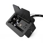 startech.com conference table connectivity box