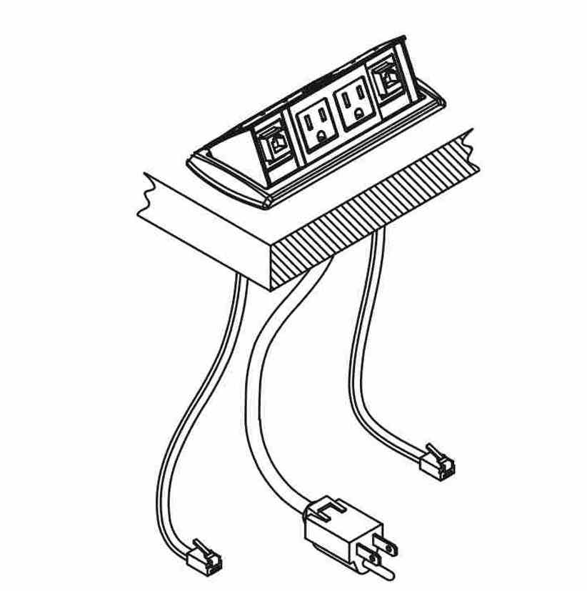 conference table electrical box