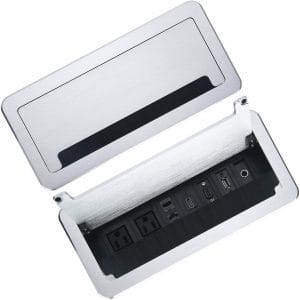 conference table connectivity box for a/v - 4k 