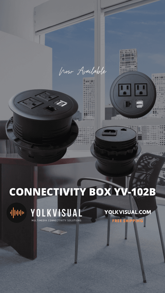 pop up boxes for conference table